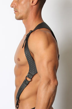Cyclone Neoprene Harness Black thumbnail 3