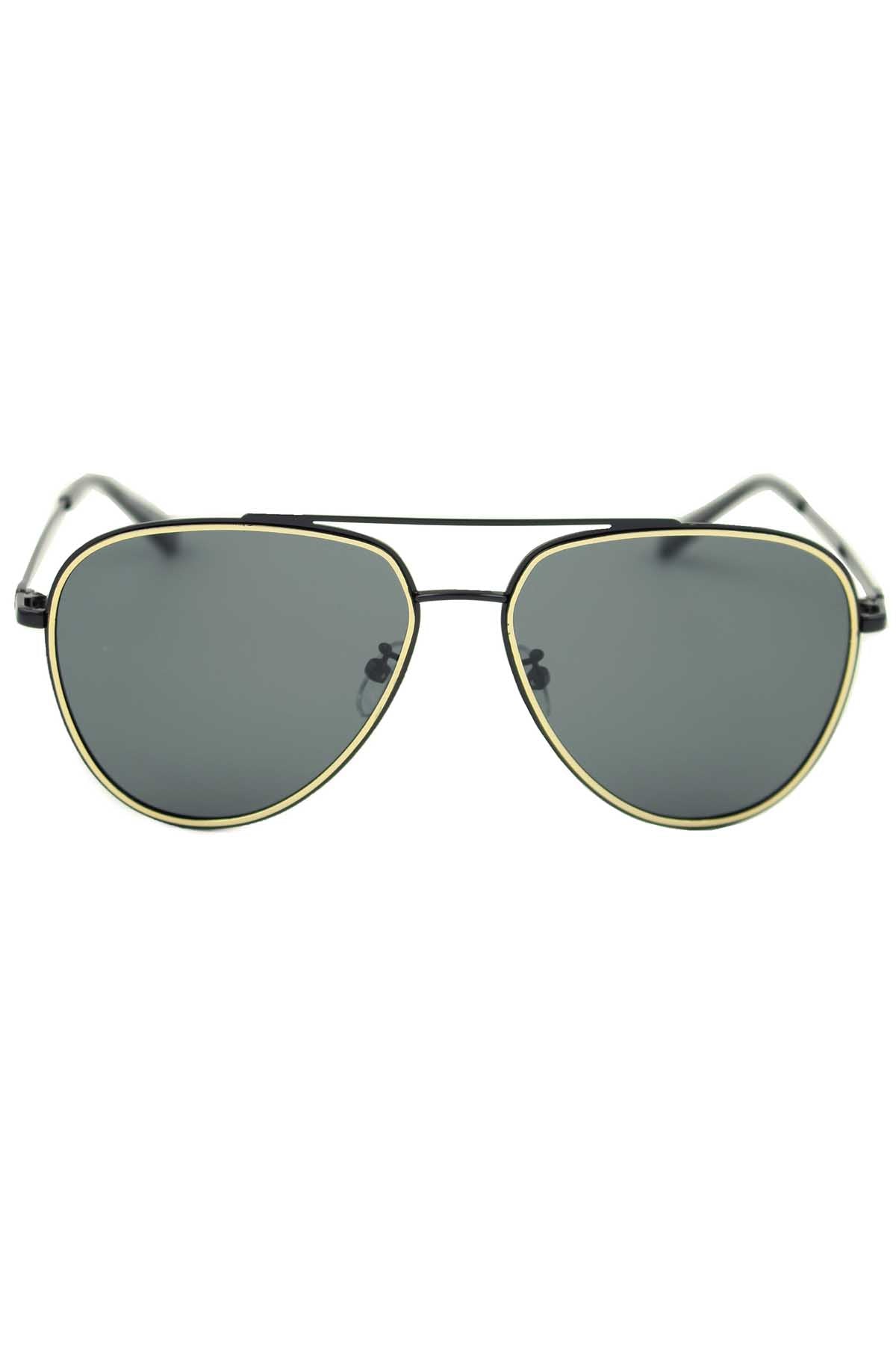 DIBI Black/Gold Barcelona Sunglasses