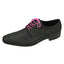 DIBI Bright-Pink Dress Shoelaces w/ Silver Aglets