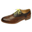 DIBI Bright-Yellow Dress Shoelaces w/ Silver Aglets