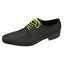 DIBI Bright-Yellow Polkadot Dress Shoelaces w/ Gold Aglets
