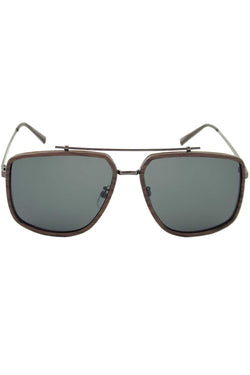 DIBI Brown Wood-Print Sydney Sunglasses thumbnail 1