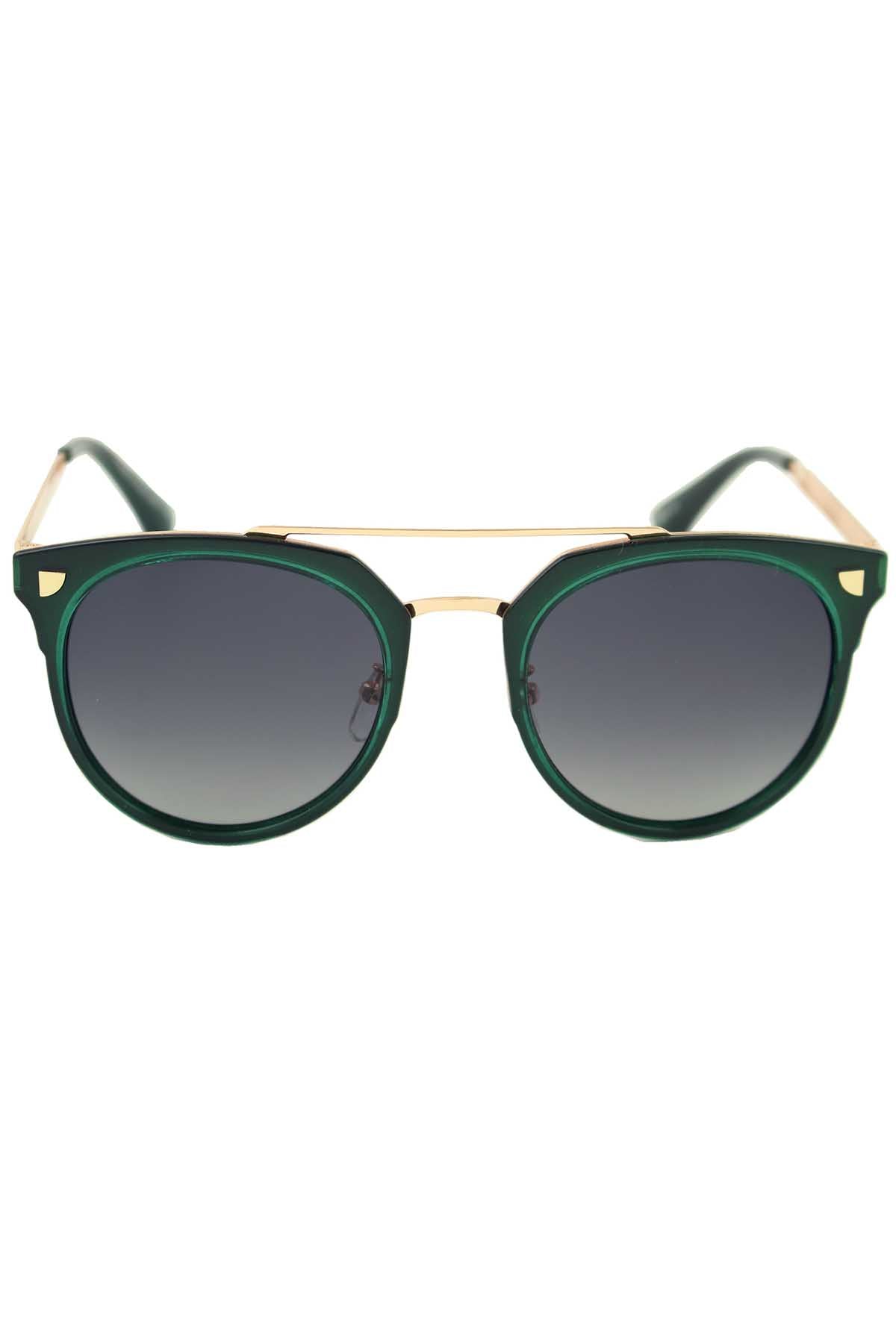 DIBI Green/Gold Venice Sunglasses