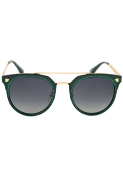 DIBI Green/Gold Venice Sunglasses thumbnail 1