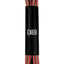 DIBI Green/Raspberry Striped Dress Shoelaces w/ Gold Aglets