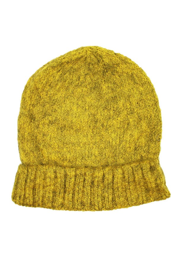 DIBI Mustard Knit Beanie