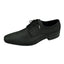 DIBI Solid-Black Dress Shoelaces w/ Silver Aglets