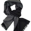 DIBI Solid Black & Grey Scarf