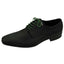 DIBI Solid-Green Dress Shoelaces w/ Silver Aglets