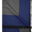 DIBI Solid Navy & Grey Trim Scarf