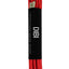 DIBI Solid-Red Dress Shoelaces w/ Silver Aglets