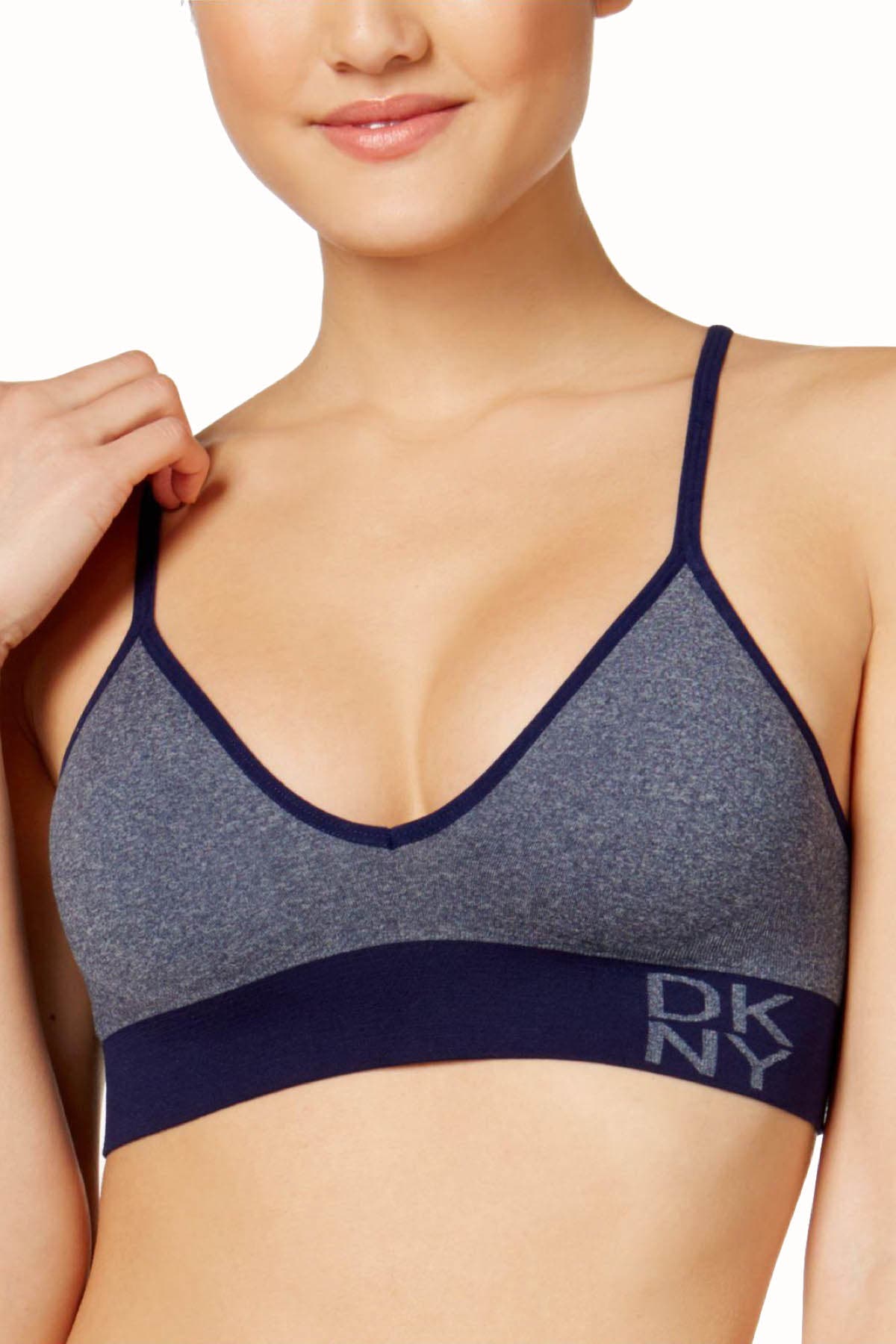 DKNY Anchor/Heather Energy Bralette