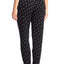 DKNY Black Allover Lips Printed Pajama Jogger Pant