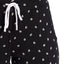 DKNY Black Allover Lips Printed Pajama Jogger Pant