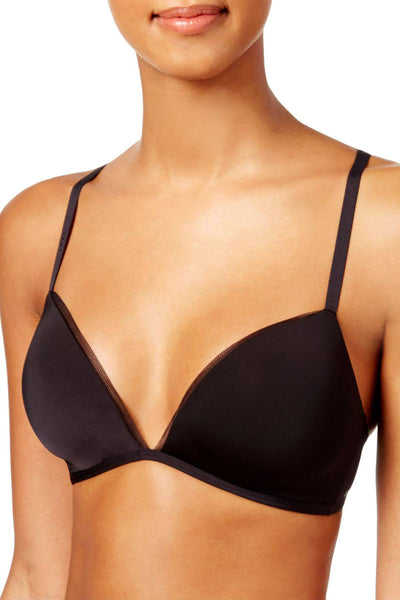 DKNY Black Litewear Mesh Trim Bralette