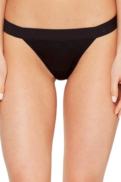 DKNY Black Logo Thong thumbnail 1
