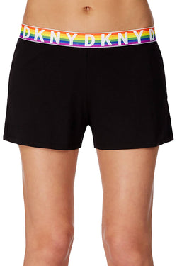 DKNY Black Pride Rainbow Logo Boxer Lounge Short thumbnail 1