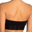DKNY Black Ribbed Litewear Bandeau Bralette