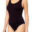 DKNY Black Seamless Litewear Scoopback Bodysuit