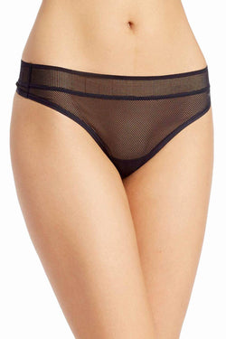 DKNY Black Signature Mesh Thong thumbnail 4