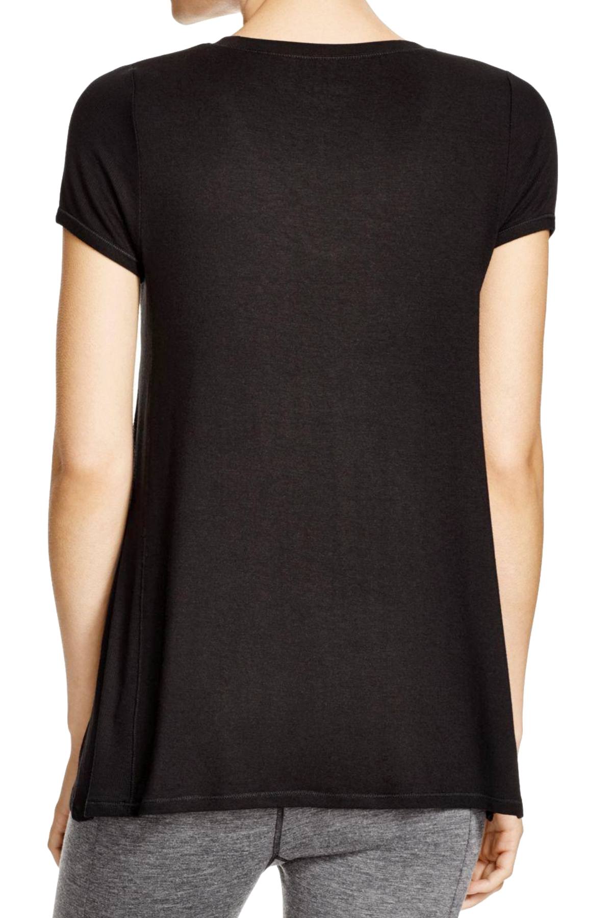 DKNY Black Urban-Essentials Short-Sleeve Lounge Tee