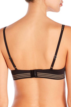 DKNY BlackLight Glow Fusion Skyline Essential Microfiber Custom-Lift Bra thumbnail 3