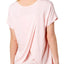 DKNY Blush CrossBack Short Sleeve Lounge Tee