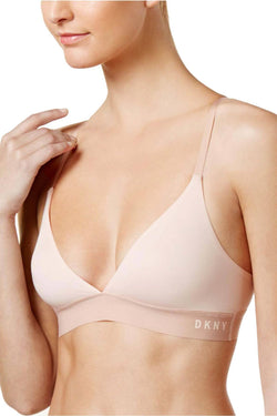 DKNY Blush Dune Nude Convertible Classic Cotton Bralette thumbnail 1