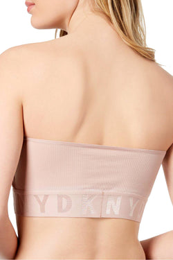 DKNY Blush Ribbed Litewear Bandeau Bralette thumbnail 2