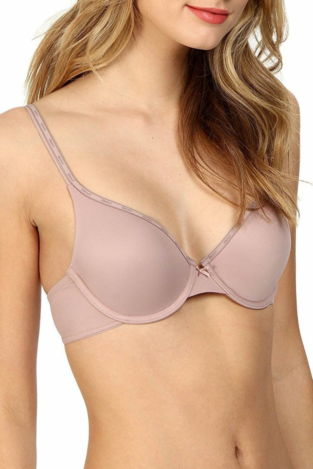 DKNY Fawn Heritage Logo Demi Push-Up Bra