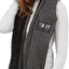 DKNY Grey Fleece Lined Knit Infinity Scarf