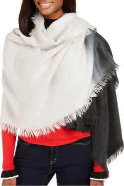DKNY Grey Woven Ombré Scarf thumbnail 2