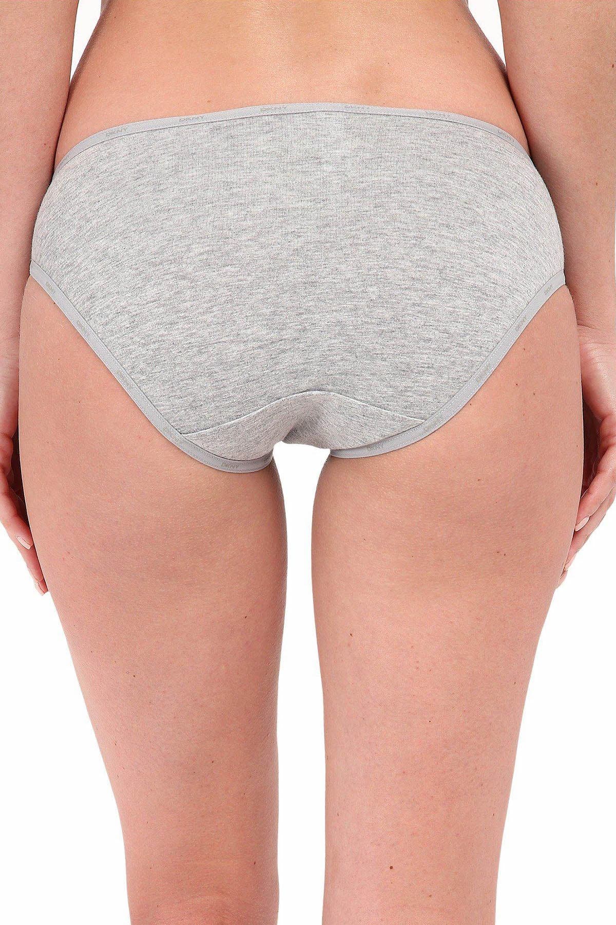 DKNY Heather-Grey Comfort Classic Bikini