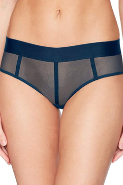 DKNY Ink-Blue Sheers Mesh-Panel Hipster thumbnail 1