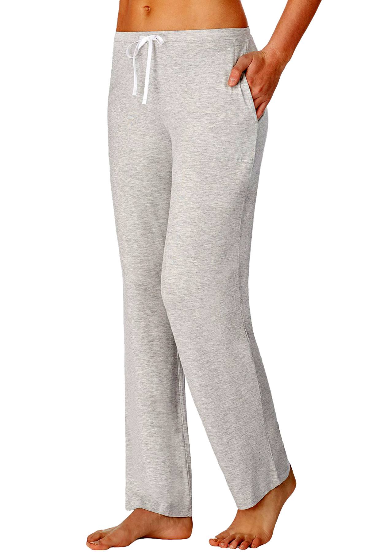 DKNY Light Grey Knit Pajama Pant