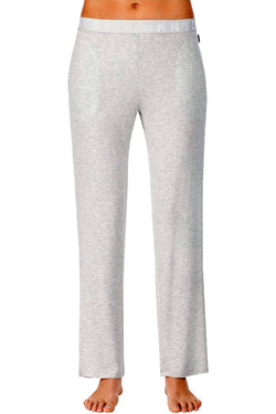 DKNY Lt Heather Grey Logo Knit Lounge Pant thumbnail 1