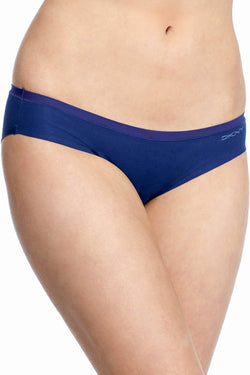 DKNY Navy Downtown Cotton Bikini thumbnail 2