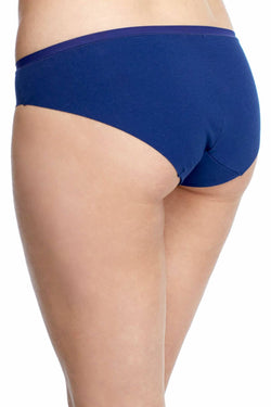 DKNY Navy Downtown Cotton Bikini thumbnail 4