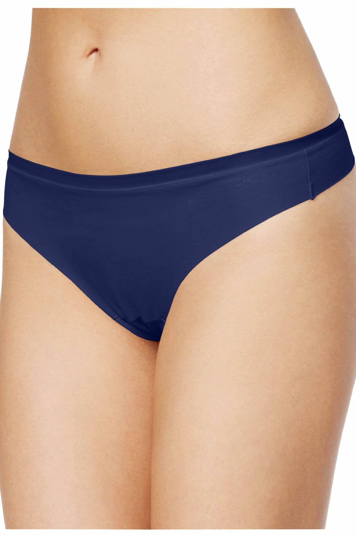 DKNY Navy Downtown Cotton Thong