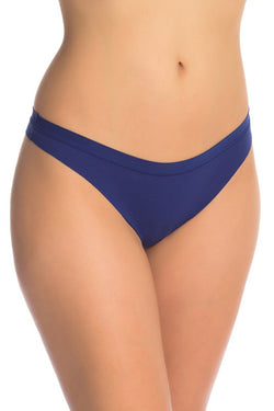 DKNY Navy Downtown Cotton Thong thumbnail 2
