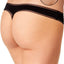 DKNY Nude Glow Litewear Low Rise Mesh Trim Thong