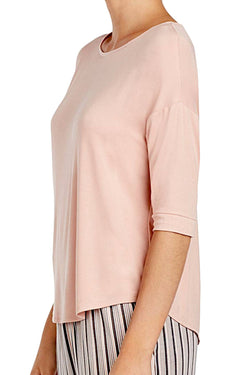 DKNY Pink Open-Back Modal/Jersey Lounge Top thumbnail 2
