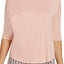 DKNY Pink Open-Back Modal/Jersey Lounge Top