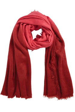 DKNY Pink Woven Ombré Scarf thumbnail 2