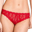 DKNY Red Signature Lace Thong