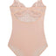 DKNY Rose-Water Classic-Lace Sheer Bodysuit