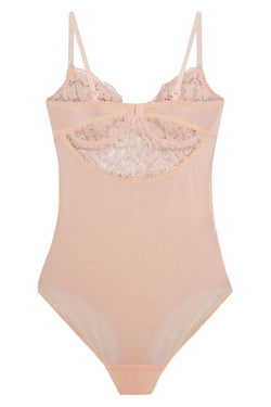 DKNY Rose-Water Classic-Lace Sheer Bodysuit thumbnail 4