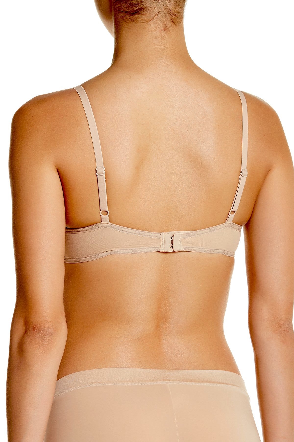 DKNY Skinny-Dip Heritage Logo Custom-Lift Push-Up Bra