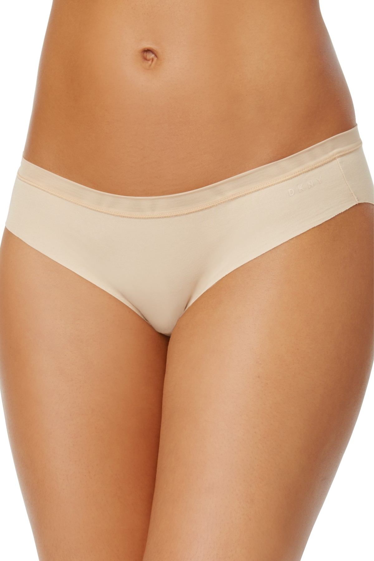 DKNY Skinny-Dip Nude Downtown Cotton Bikini