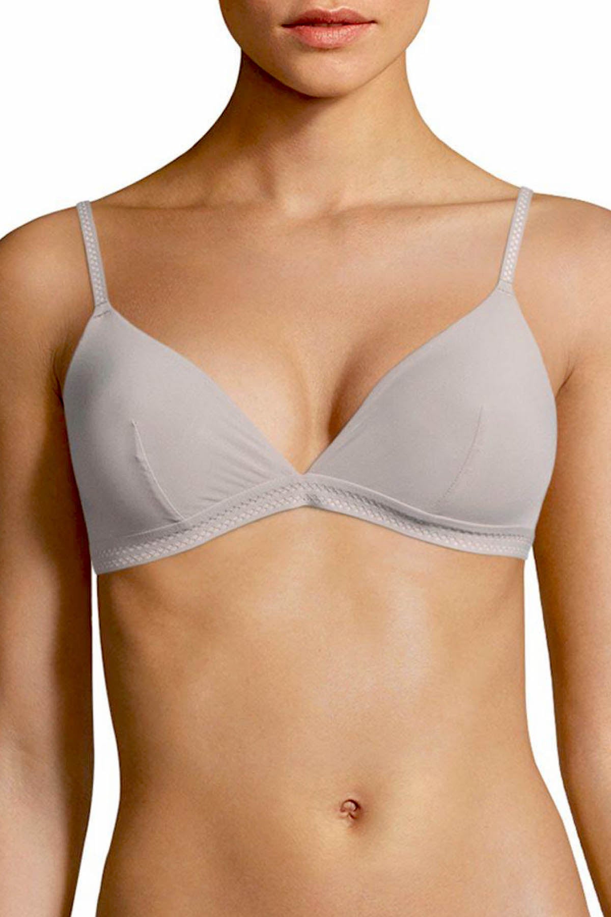 DKNY Sphinx-Grey Fusion Skyline Essential Microfiber Bralette